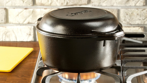 Lodge Double Dutch Oven | $31 | Amazon